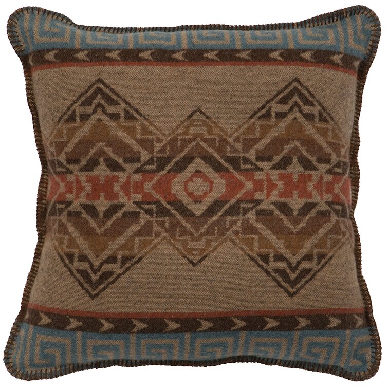 Loon Peak Raymond Geometric Wool Blend Throw Pillow Wayfair